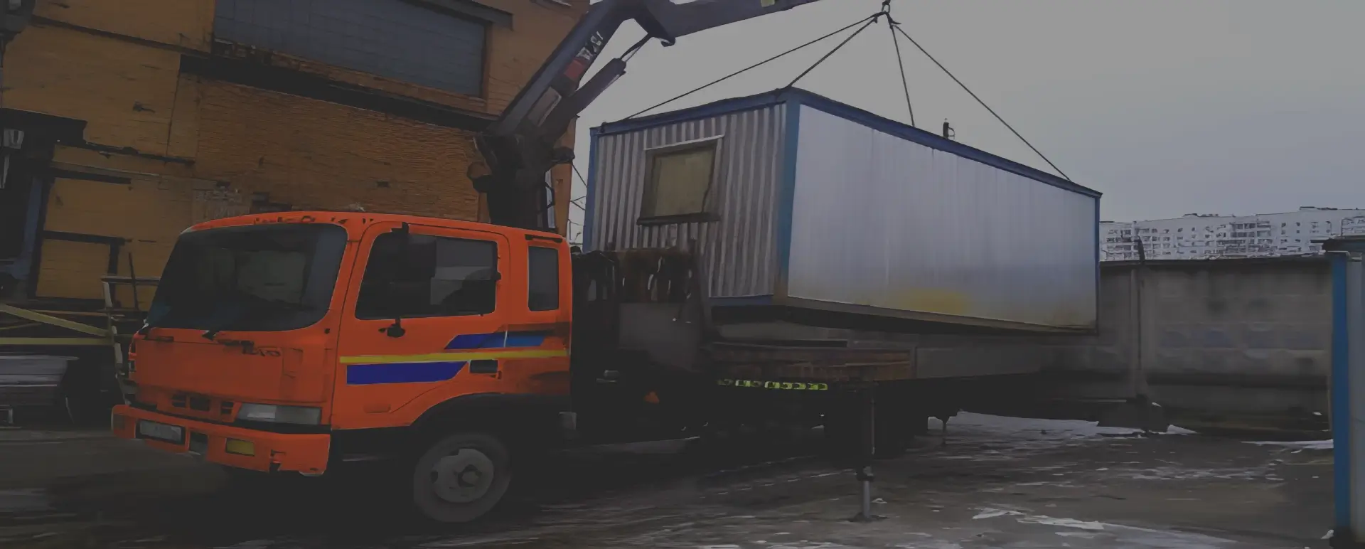 Получить уникальное предложение по перевозке негабаритного вагончика грузовым транспортом по России из Каменномостского с гарантией безопасности